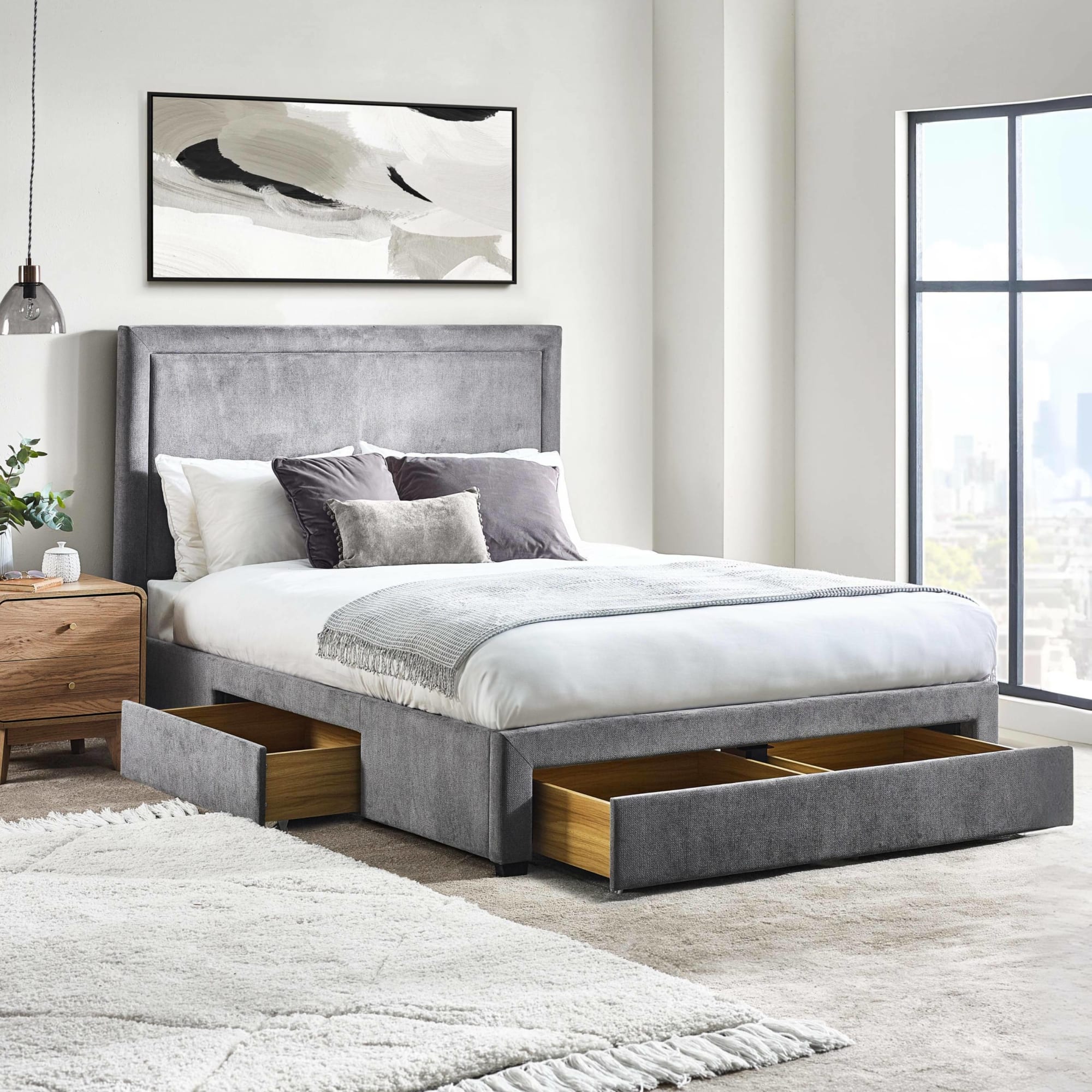 Mayfair 180cm Super King 4 Drawer Storage Bed