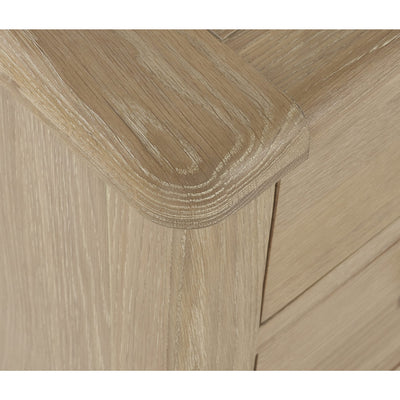 Memphis Limed Oak 3 + 2 Drawer Chest