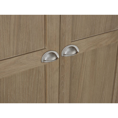 Memphis Limed Oak 2 Door 1 Drawer Wardrobe