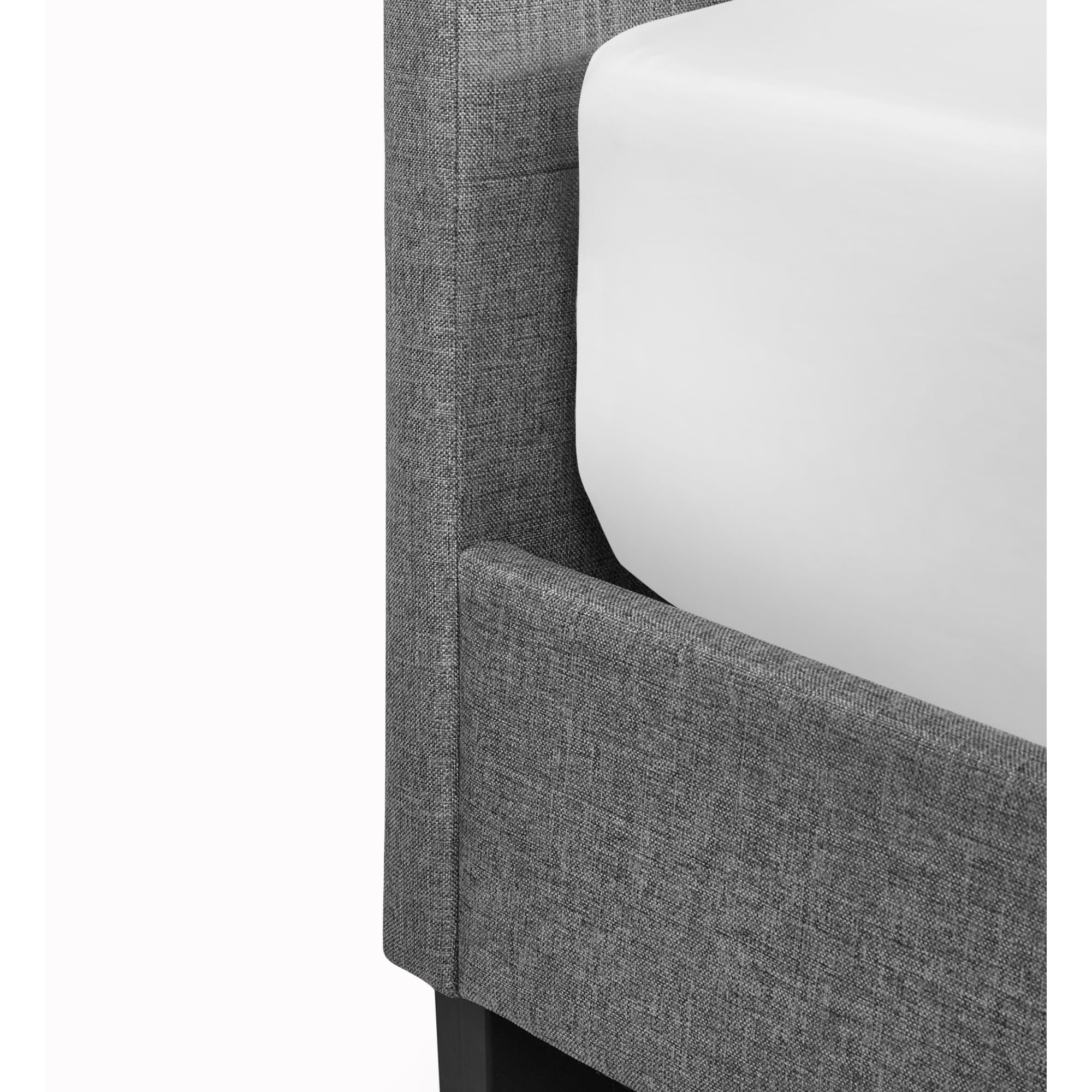Merida 90cm Single Bed - Grey