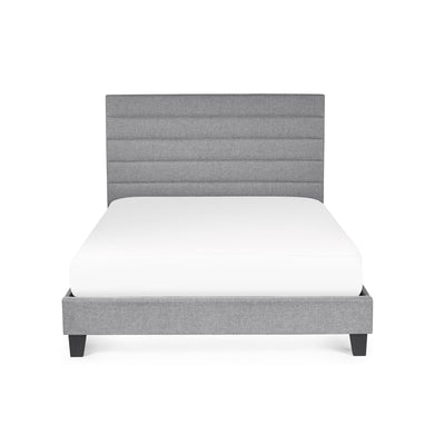 Merida 135cm Double Bed - Grey