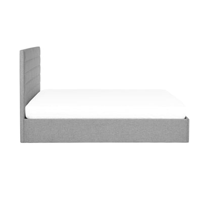 Merida Ottoman Storage 135cm Double Bed - Grey