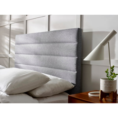 Merida Ottoman Storage 150cm King Bed - Grey