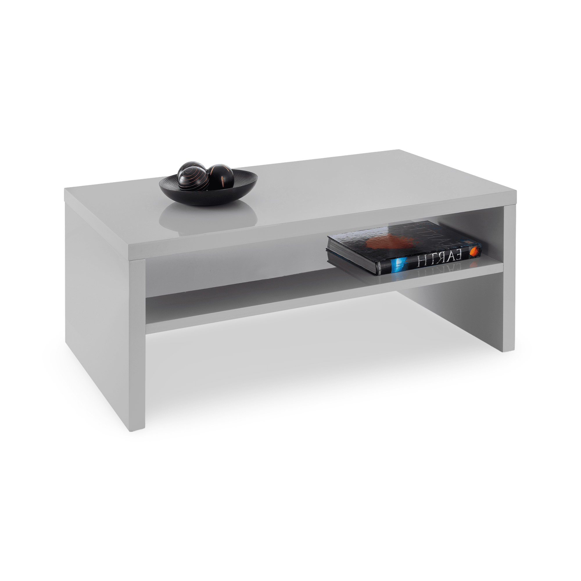 Metro High Gloss Coffee Table Grey