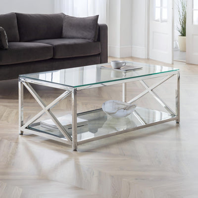 Miami Coffee Table - Silver