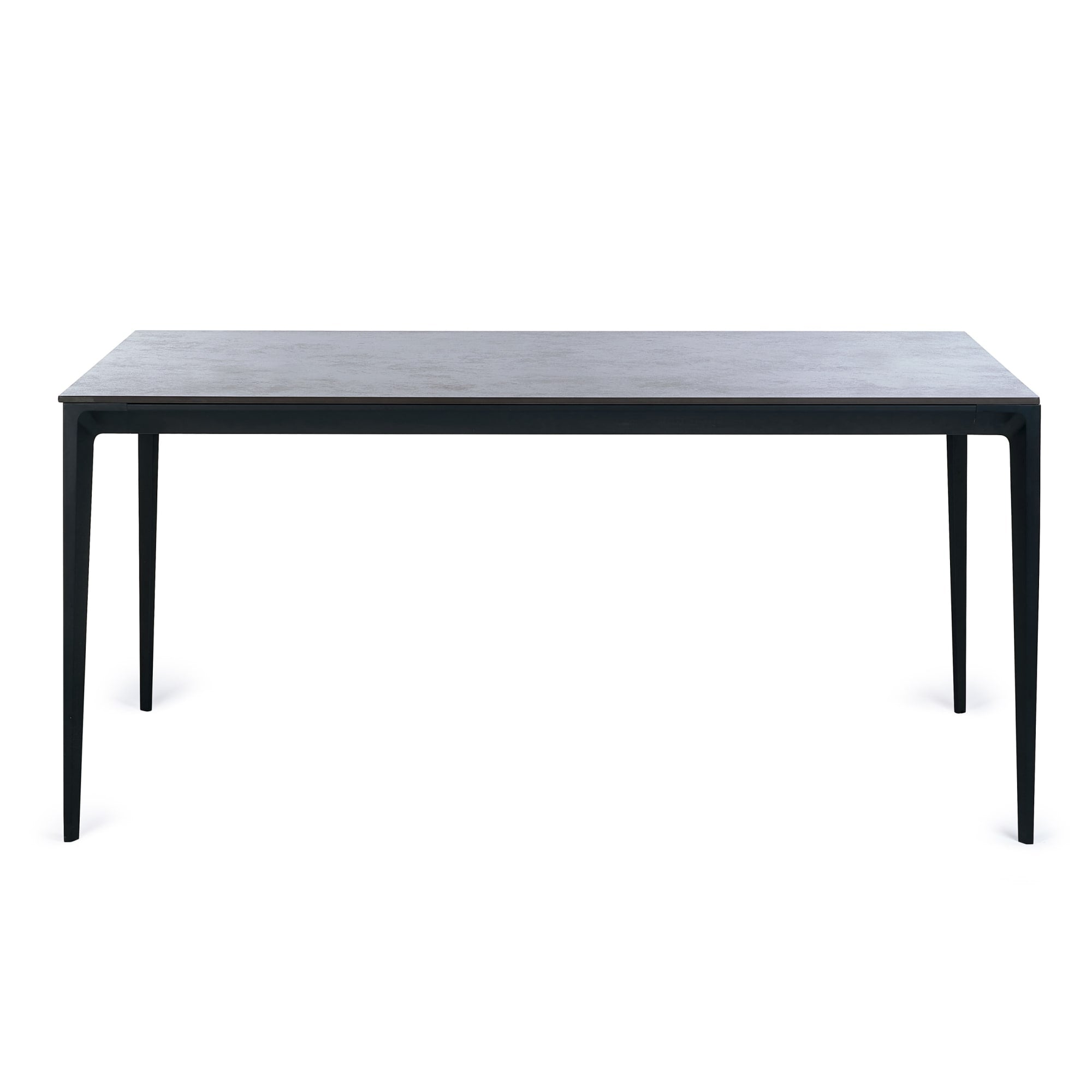 Miami Rectangular Stone Top Dining Table - Slate Grey