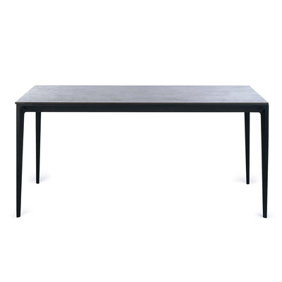 Miami Rectangular Stone Top Dining Table - Slate Grey