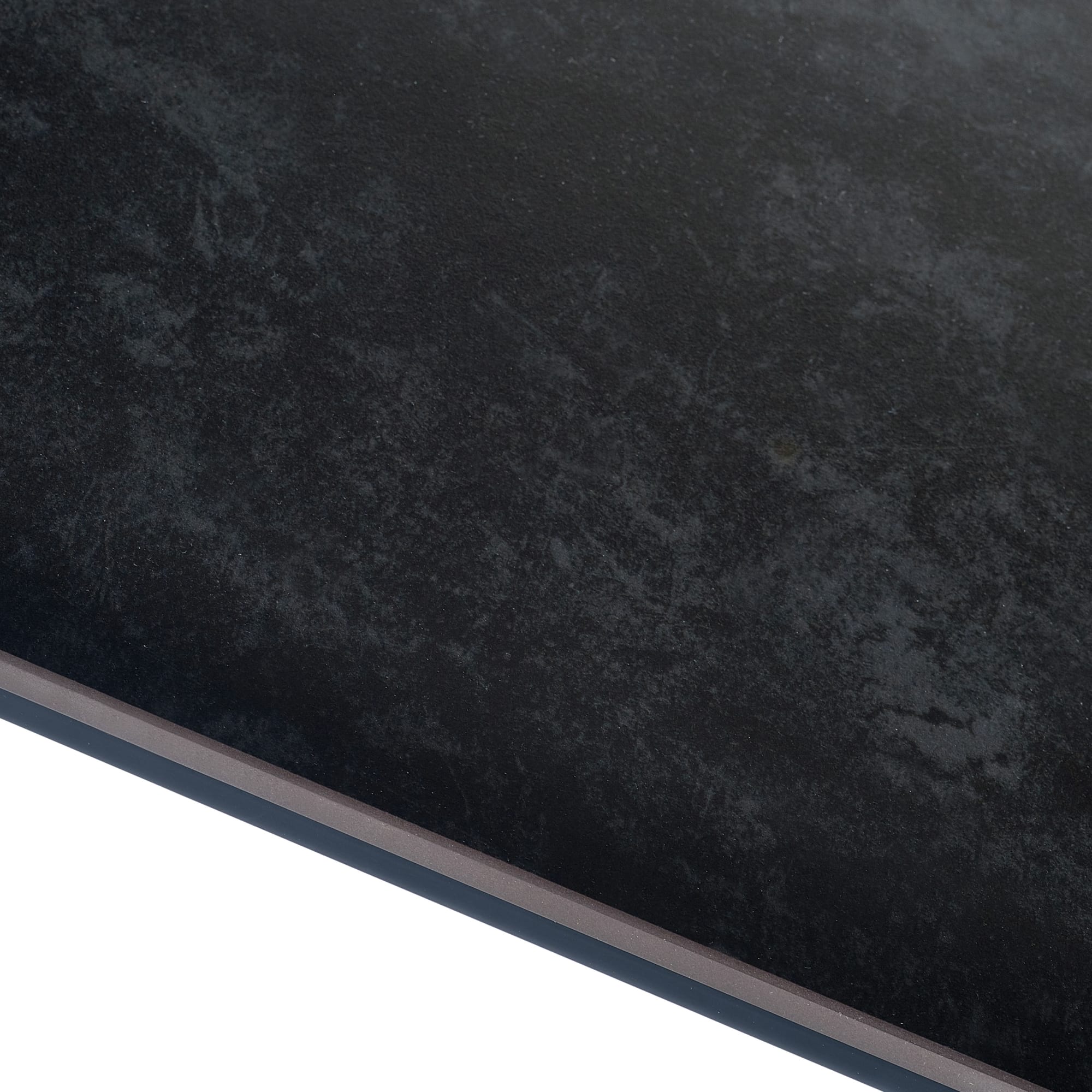 Miami Rectangular Stone Top Dining Table - Slate Grey