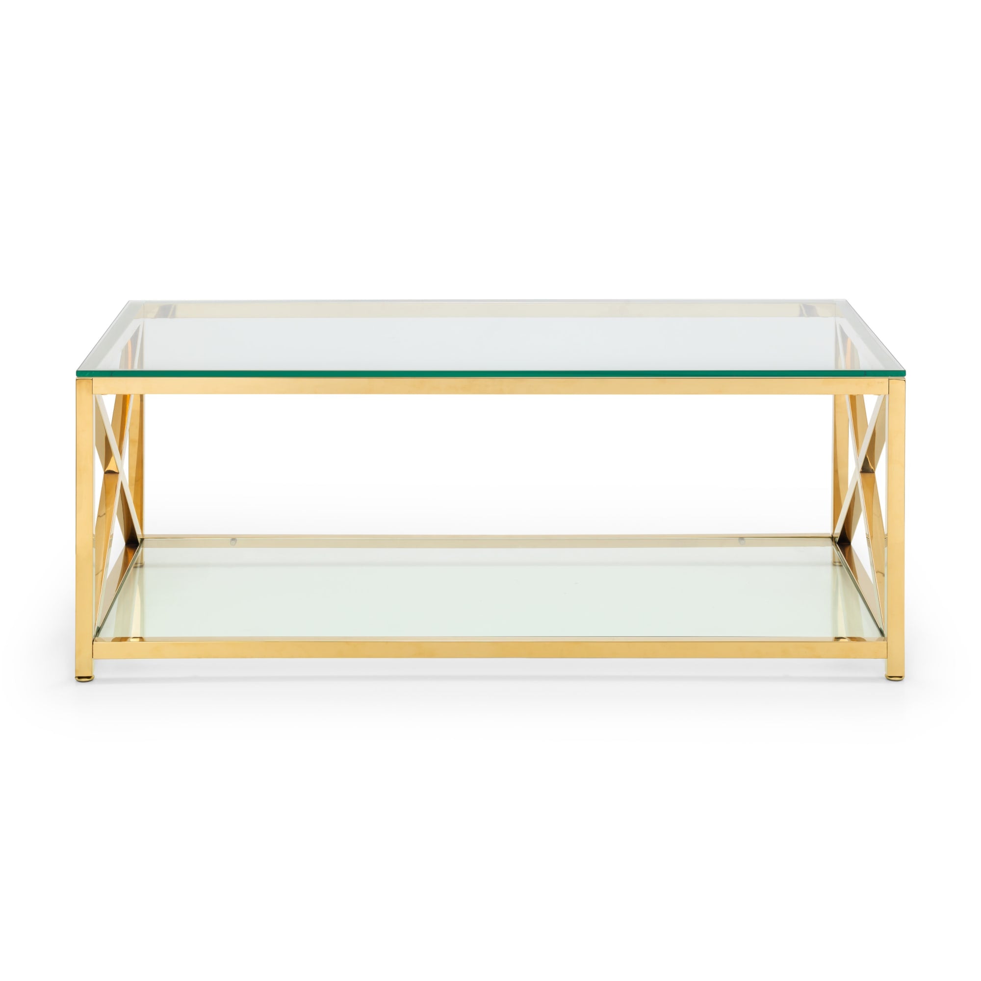 Miami Coffee Table - Gold