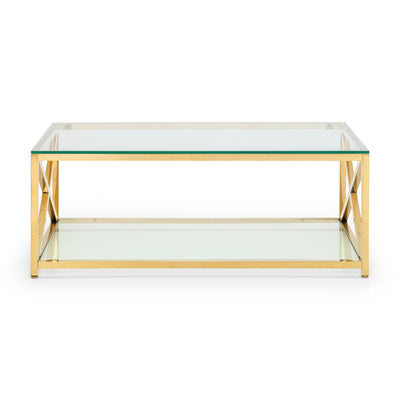 Miami Coffee Table - Gold