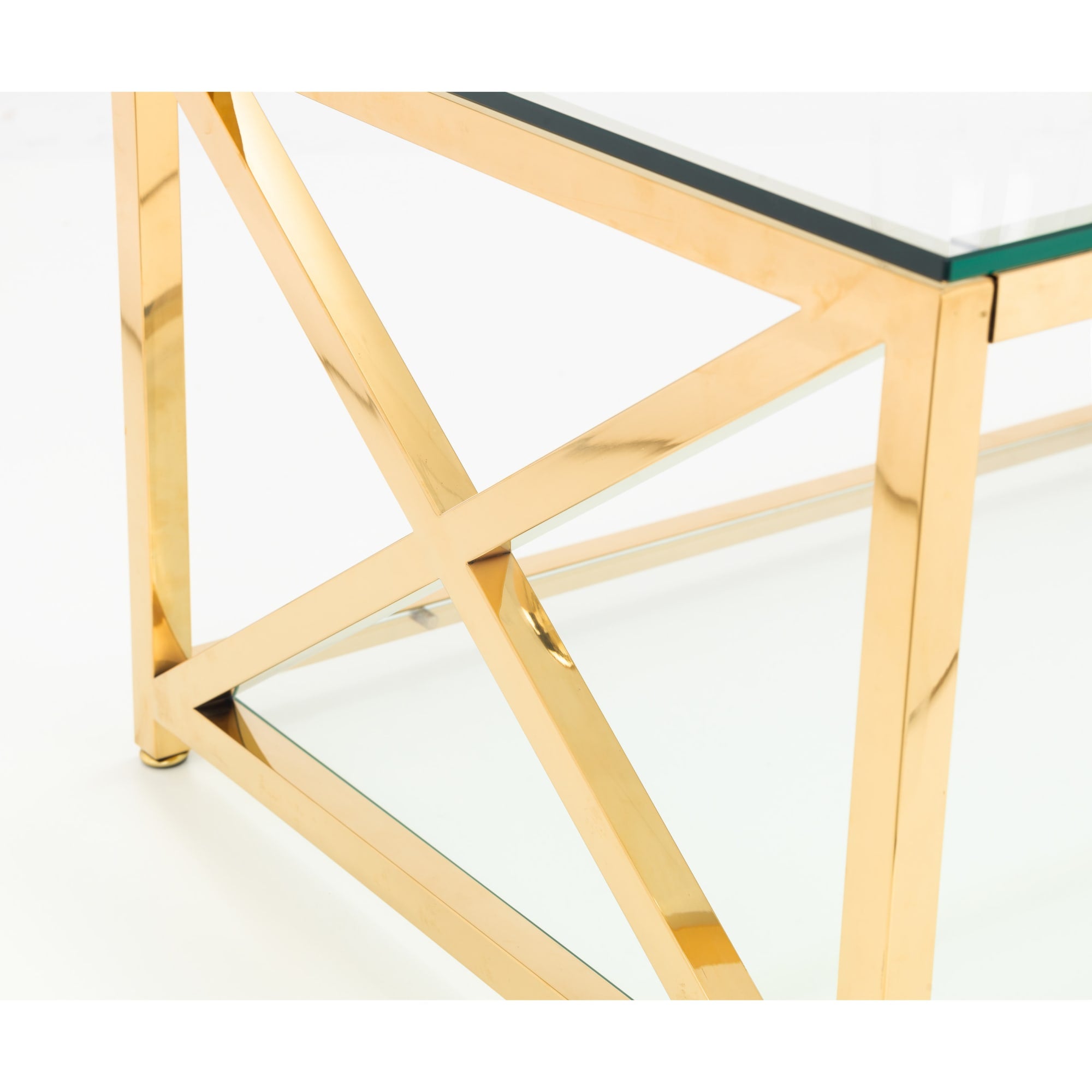 Miami Coffee Table - Gold