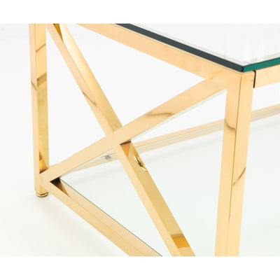 Miami Coffee Table - Gold