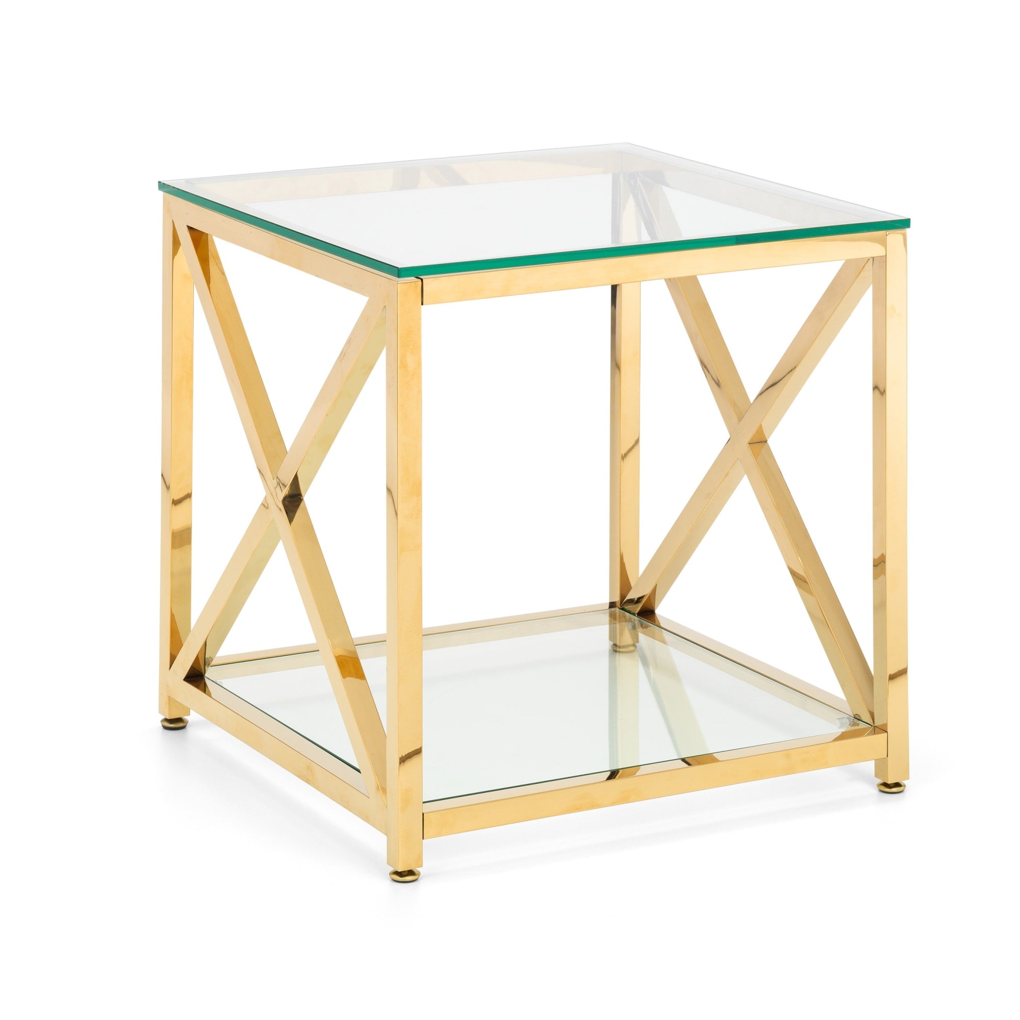 Miami Lamp Table - Gold