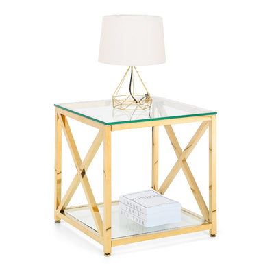 Miami Lamp Table - Gold