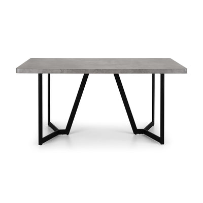 Miller Concrete Effect Dining Table