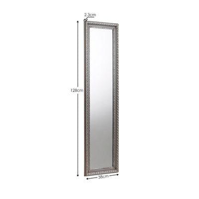 Allegro Dress Mirror - Pewter