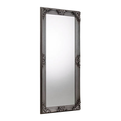 Rococo Pewter Lean-To Dress Mirror