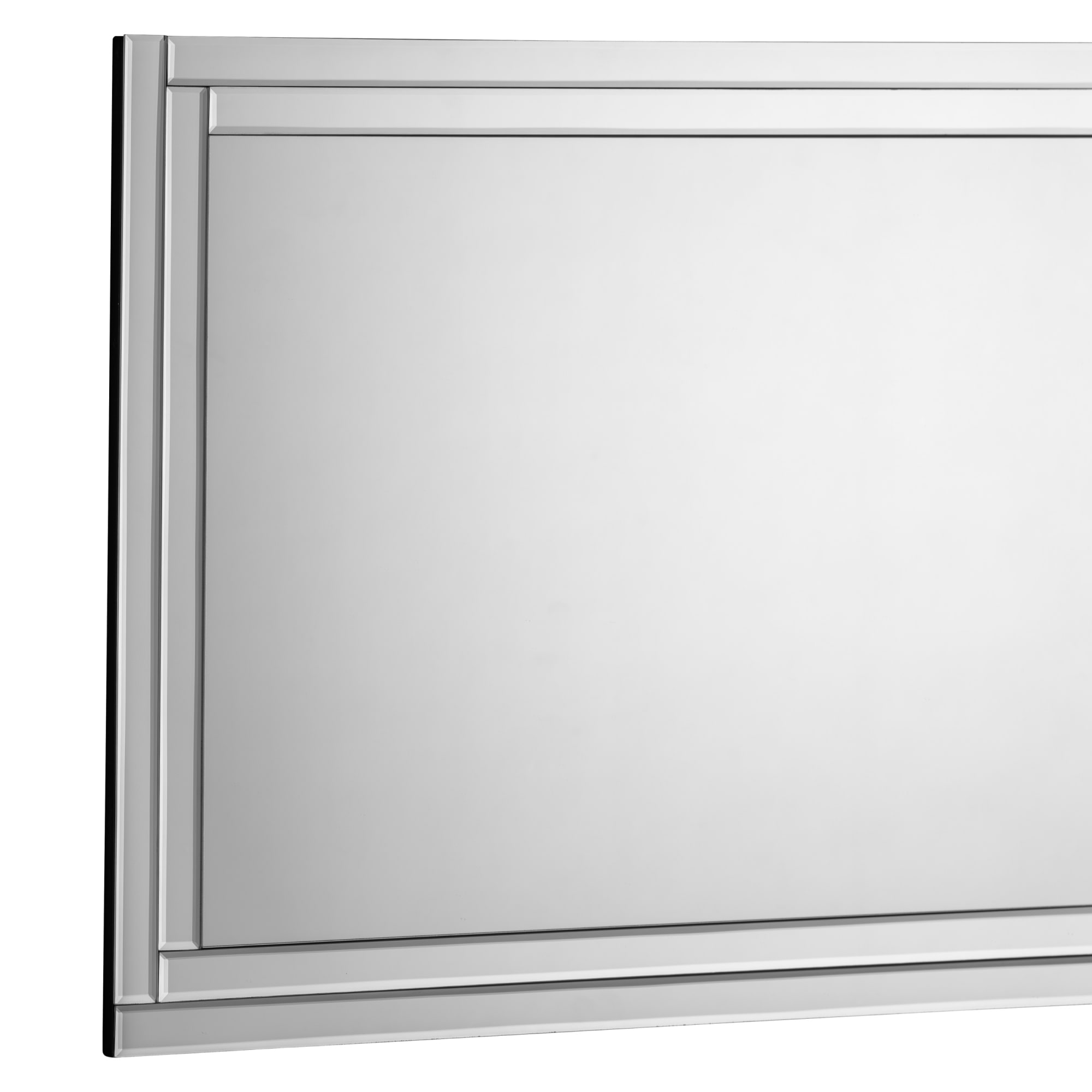 Deco Frameless Wall Mirror