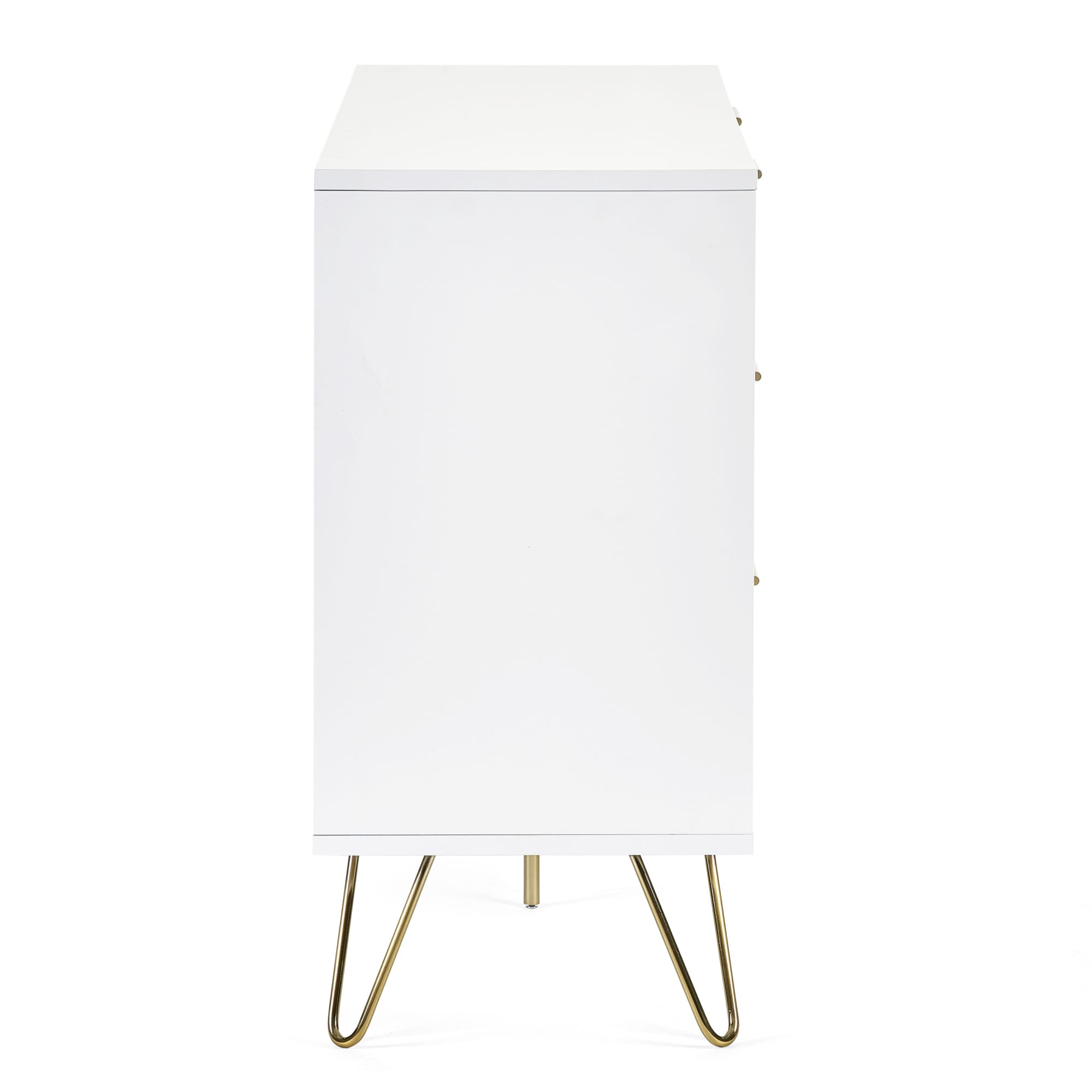 Murano 6 Drawer Chest - Matt White