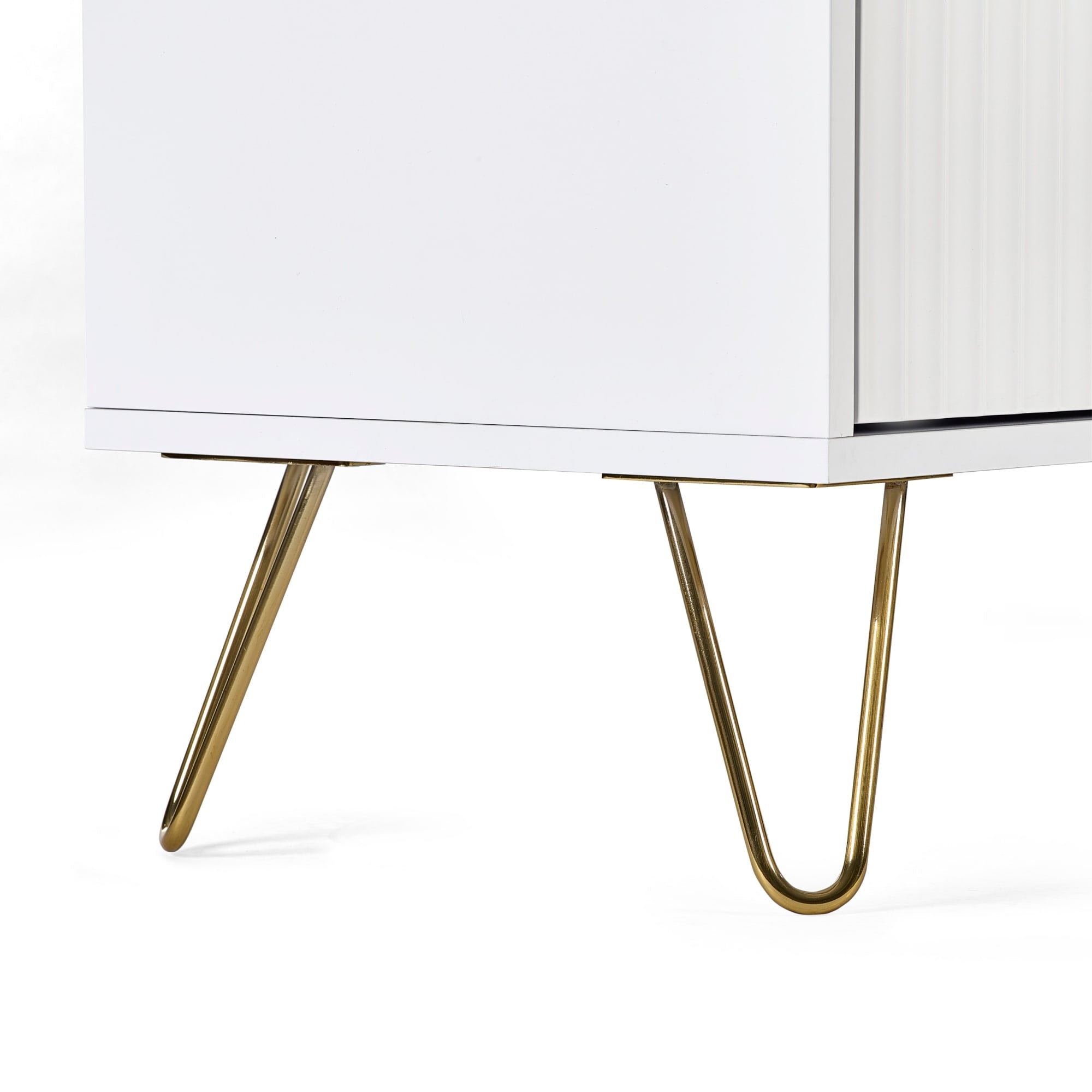 Murano 2 Door 1 Drawer Wardrobe - Matt White