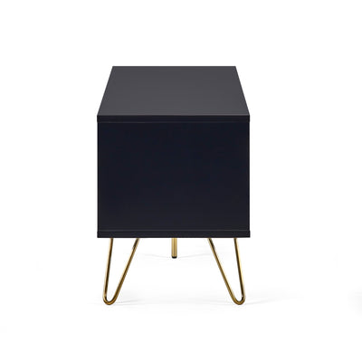 Murano Tv Unit - Matt Black