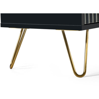 Murano Tv Unit - Matt Black