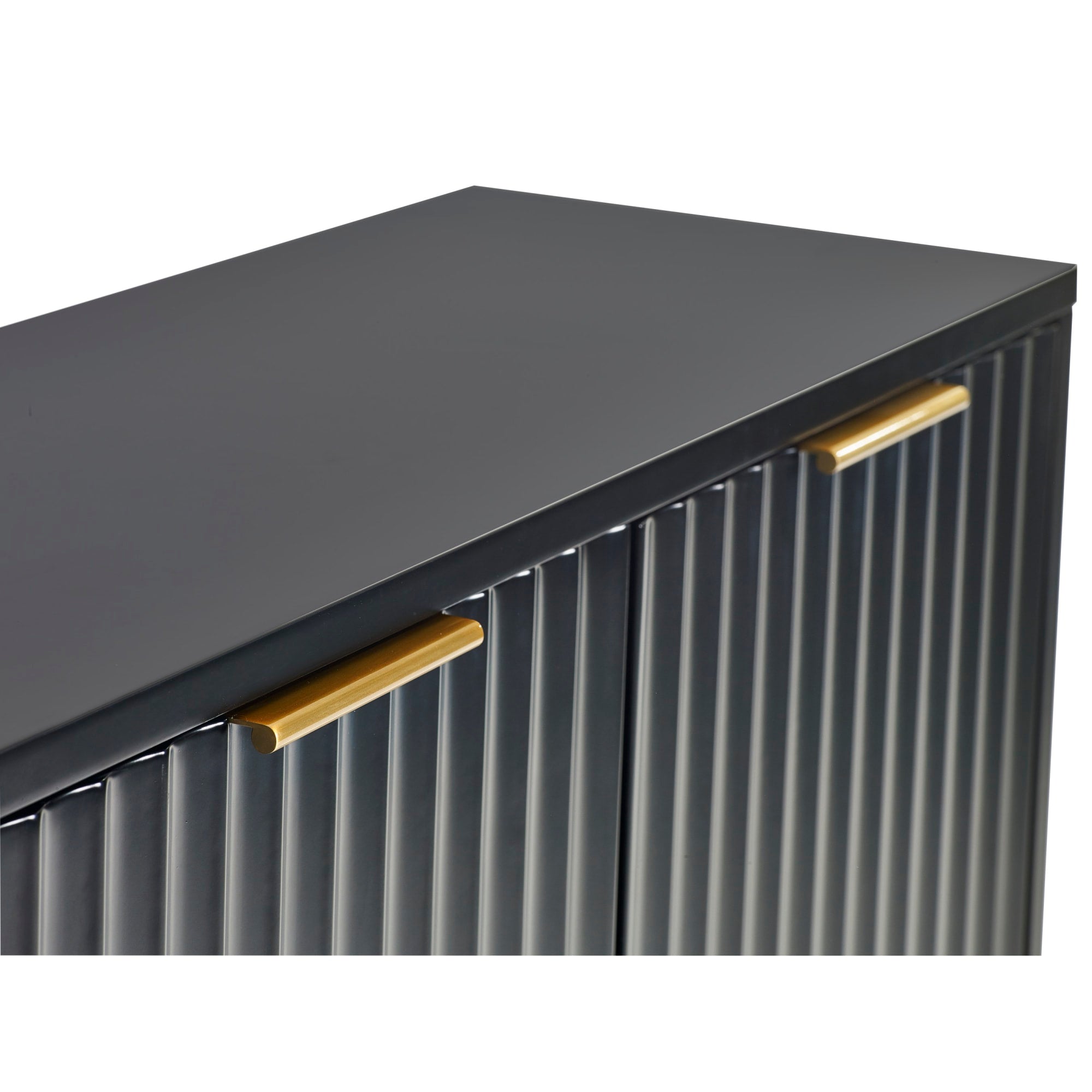 Murano Large Sideboard - Matt Black