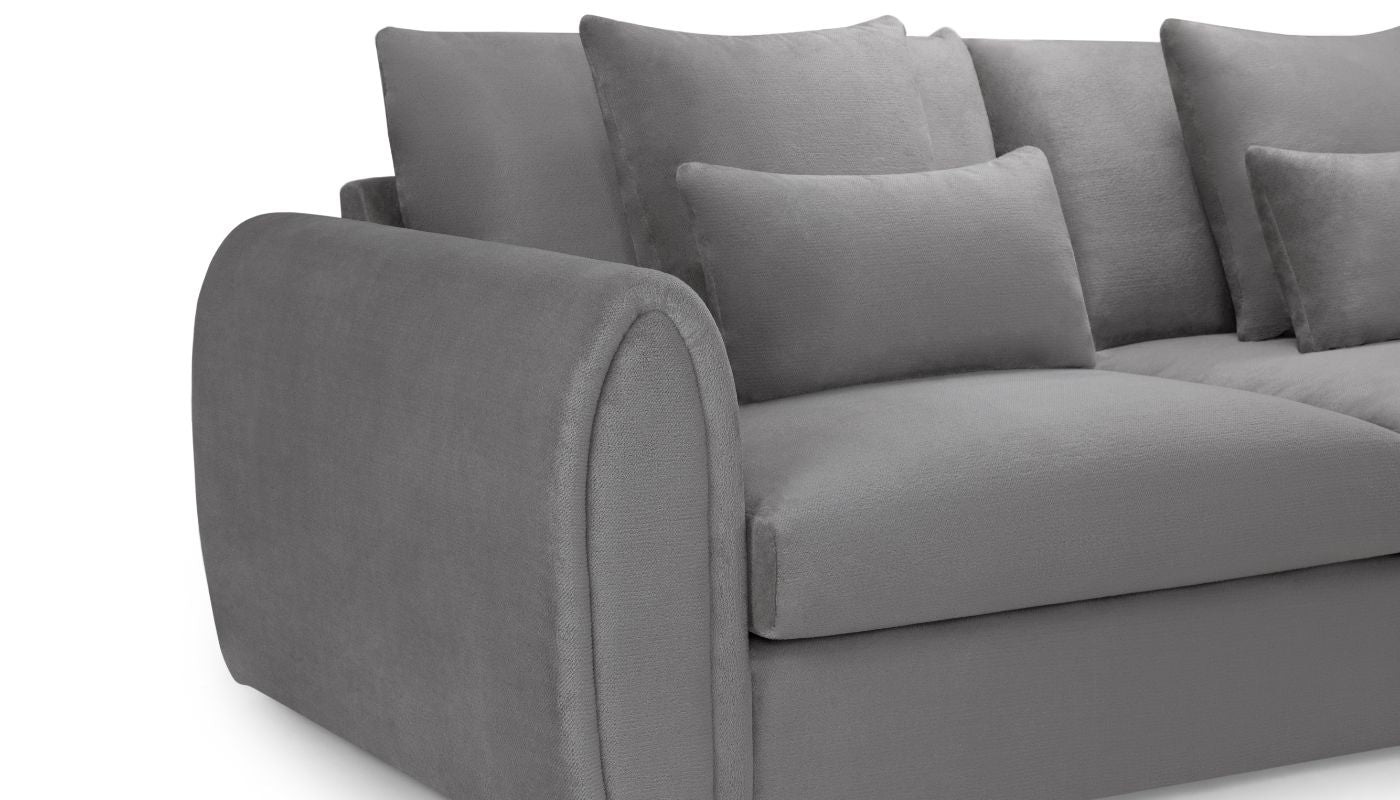 Mirabel Sofa Grey Right Hand Facing Corner