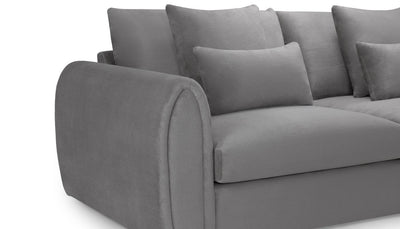Mirabel Sofa Grey Right Hand Facing Corner