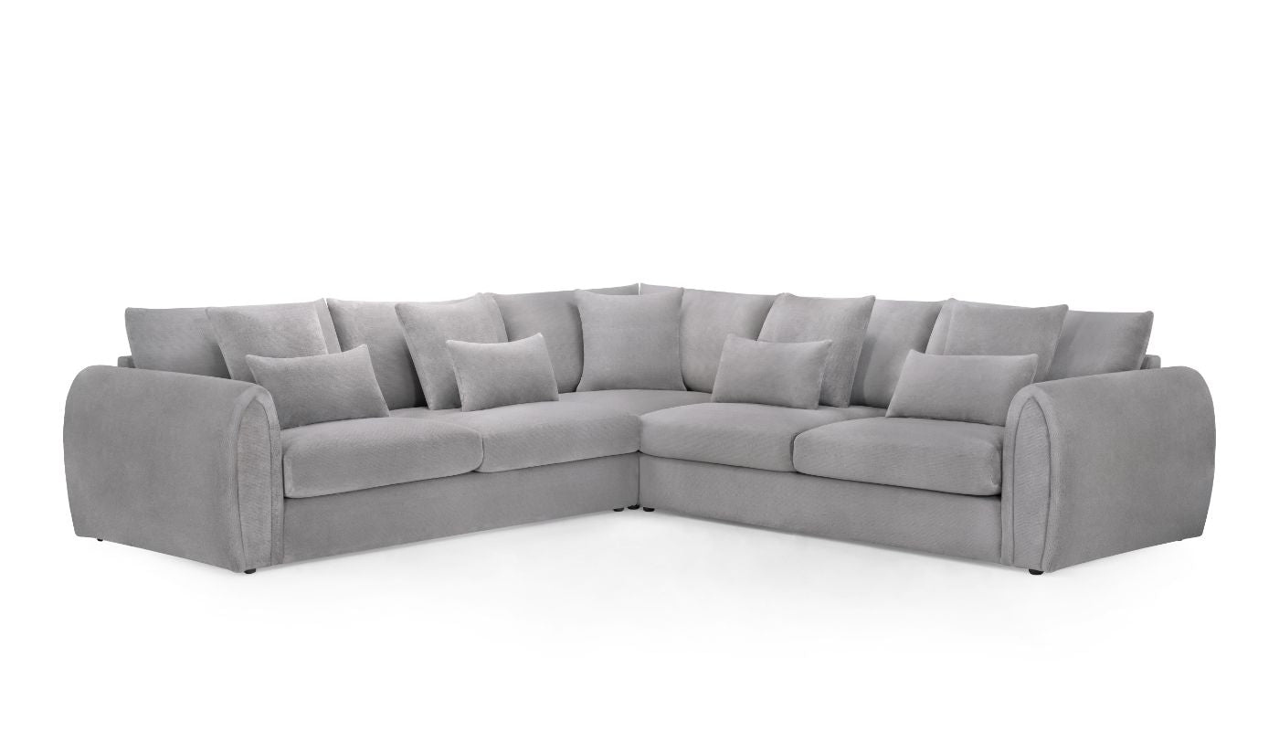 Mirabel Sofa Grey Large Corner