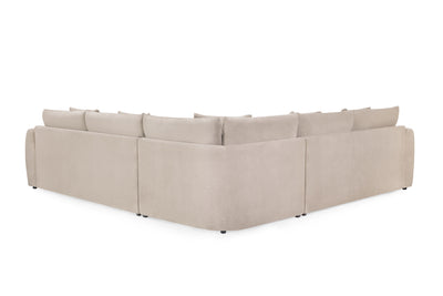 Mirabel Sofa Mocha Large Corner