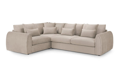Mirabel Sofa Mocha Left Hand Facing Corner