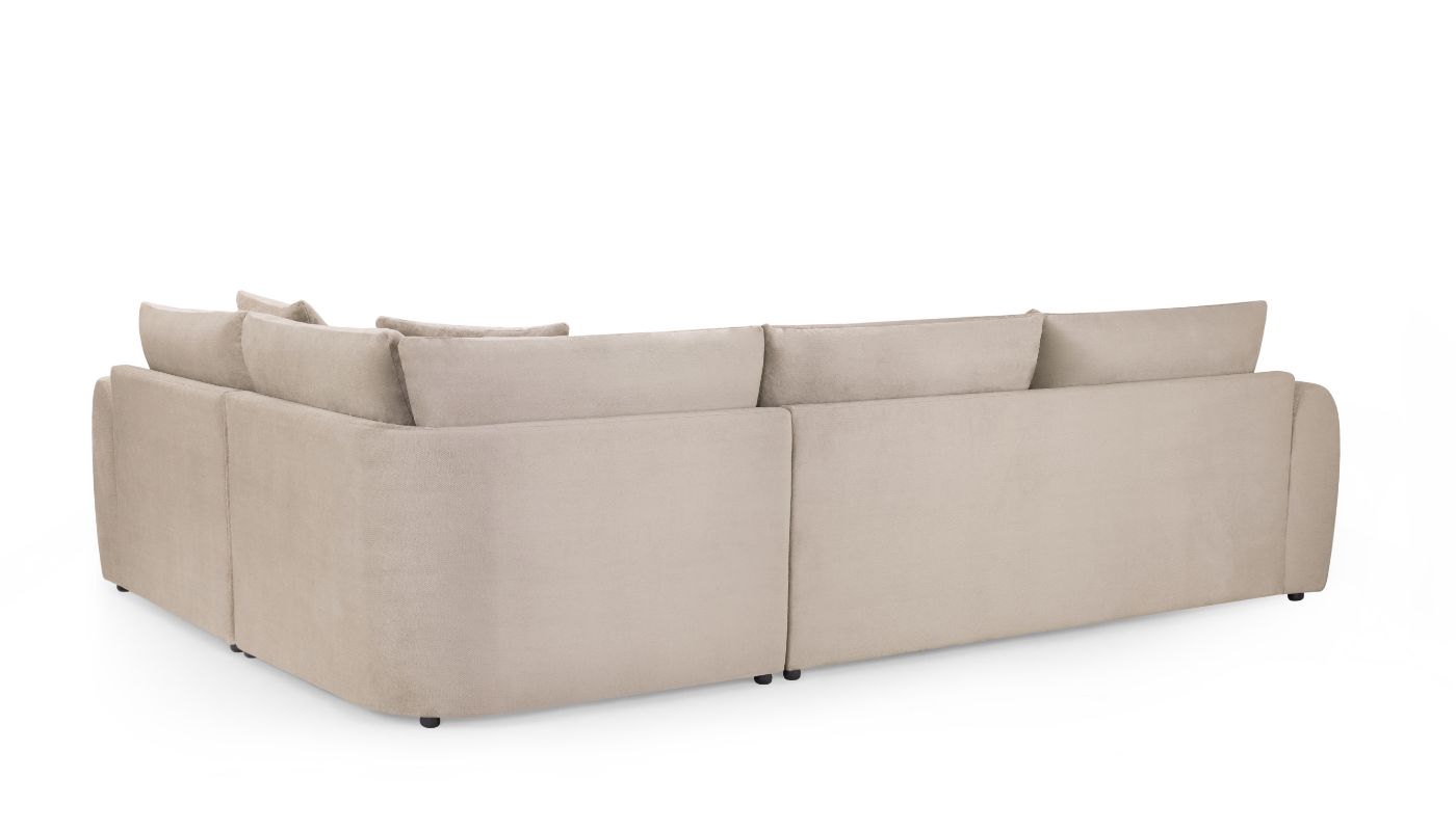 Mirabel Sofa Mocha Right Hand Facing Corner