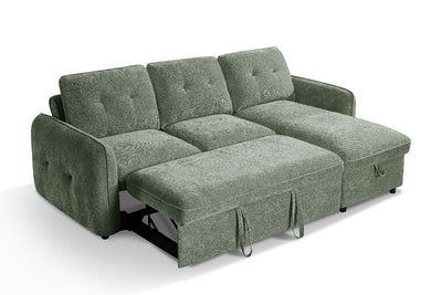 Moscow Sofabed Green Universal Corner