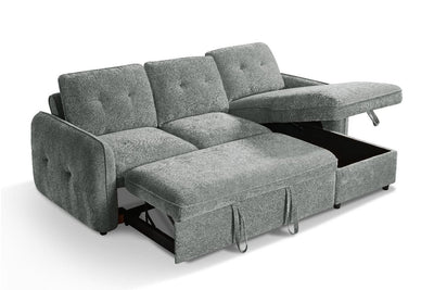 Moscow Sofabed Grey Universal Corner