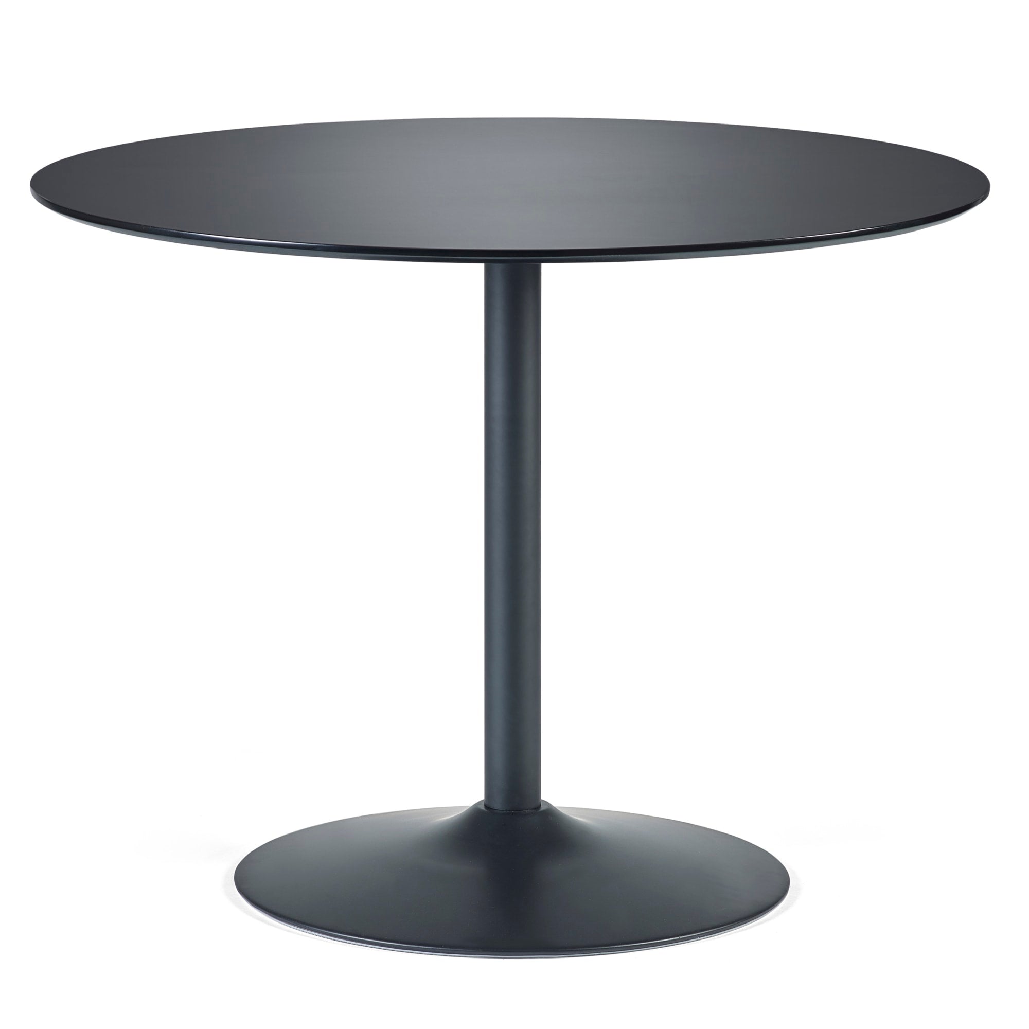 Nero 80cm Round Table - Black