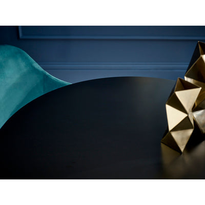 Nero 80cm Round Table - Black