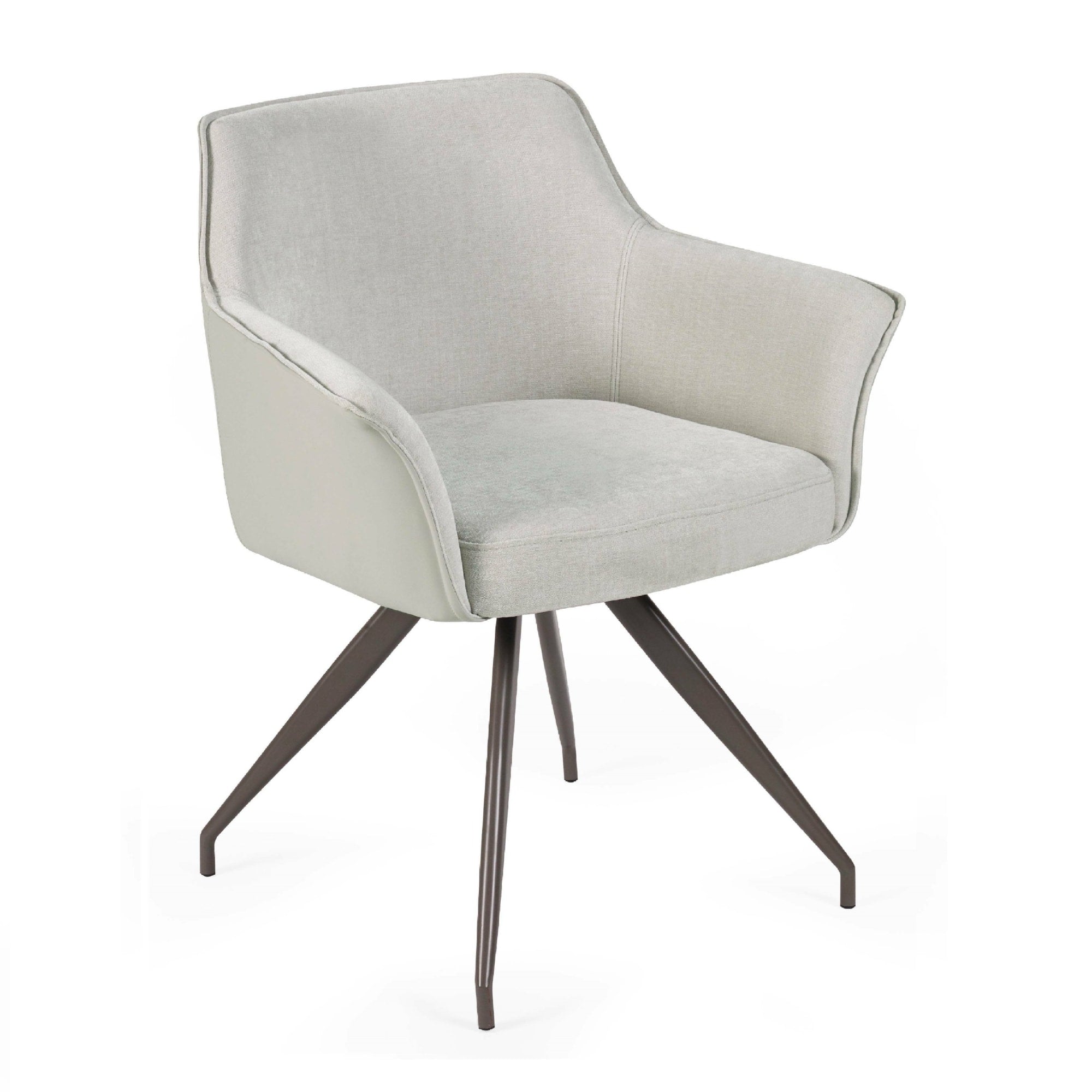 Noah Ivory Fabric Dining Chair