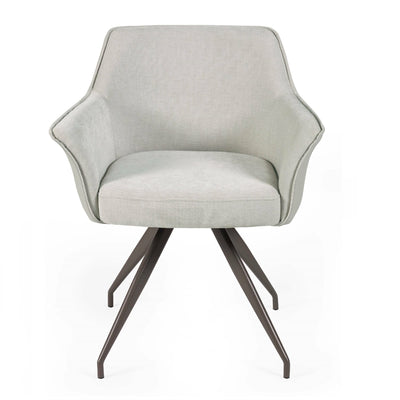 Noah Ivory Fabric Dining Chair
