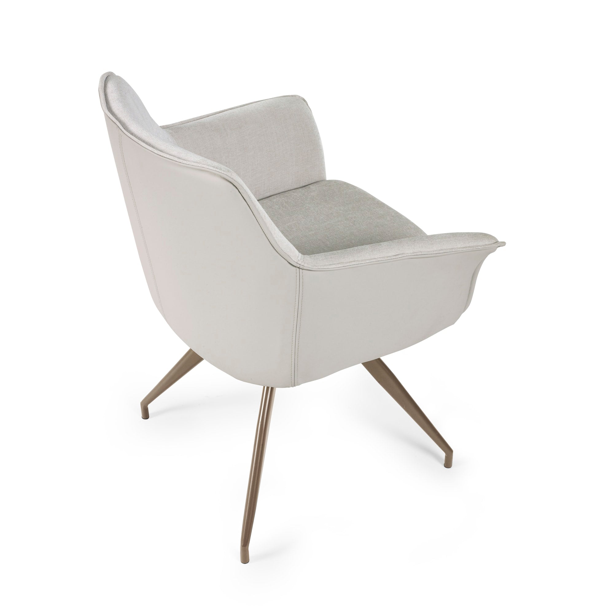 Noah Ivory Fabric Dining Chair