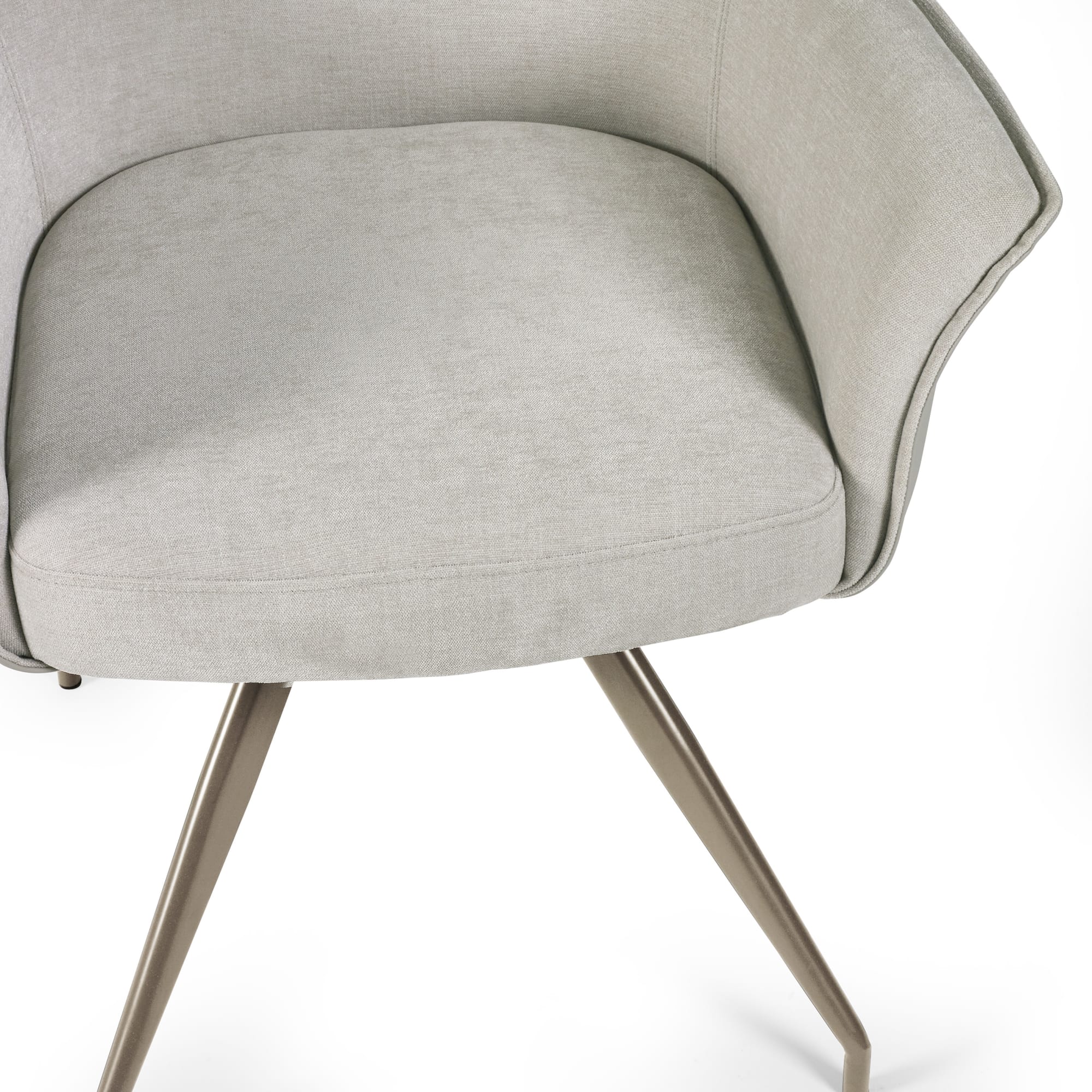 Noah Ivory Fabric Dining Chair