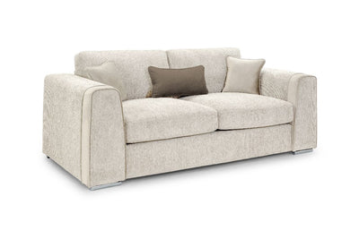 Naples Sofa Beige 3 Seater