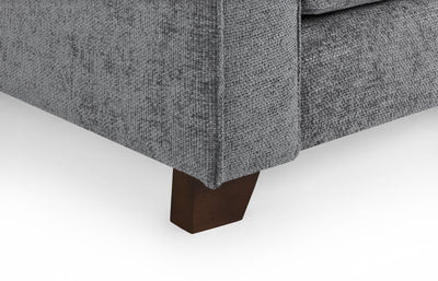 Nebraska Sofa Slate 3 Seater