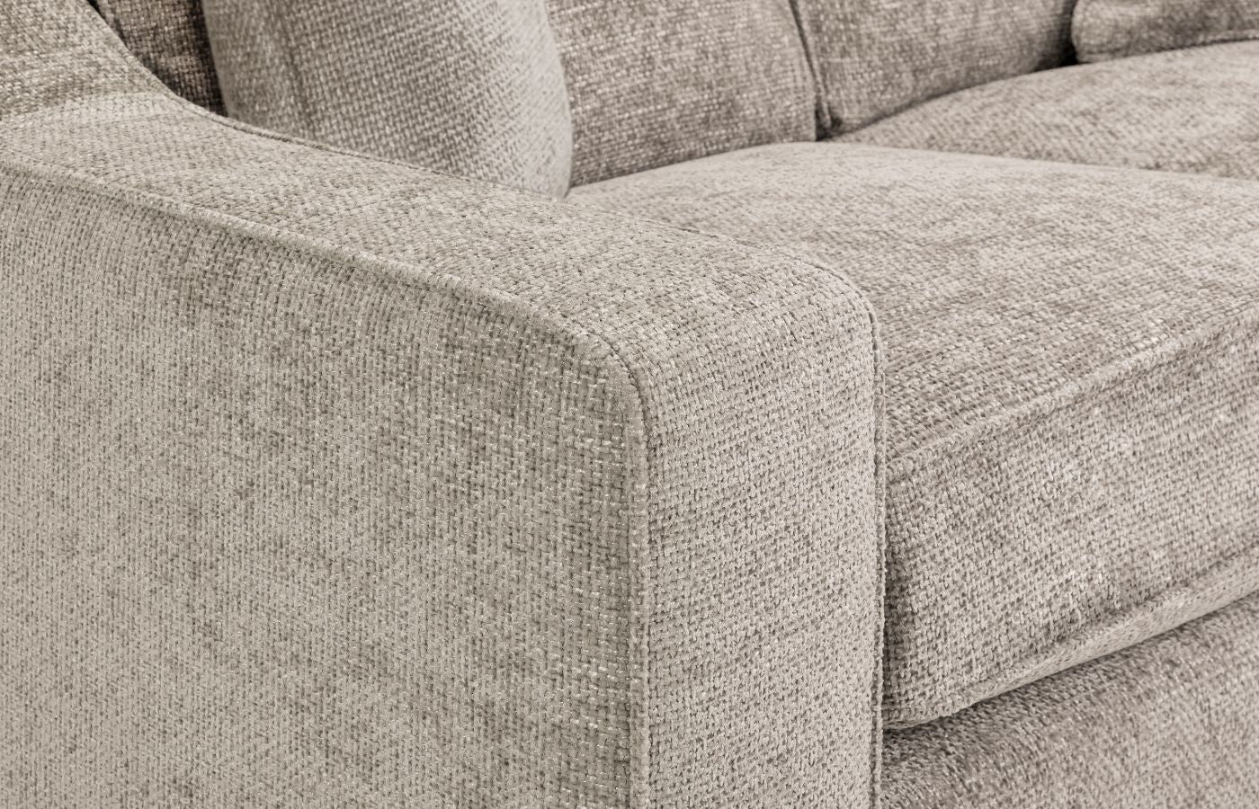 Nebraska Sofa Stone 3 Seater