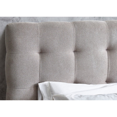 Odette Double Bed 135Cm - Light Taupe