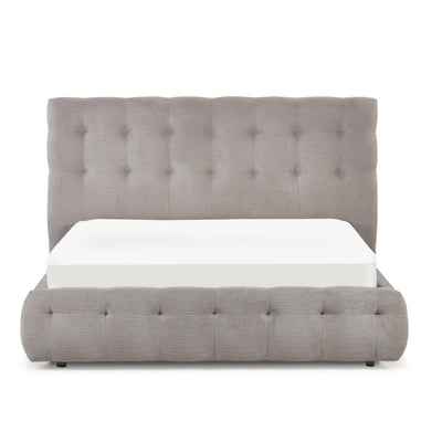 Odette Double Bed 135Cm - Light Taupe