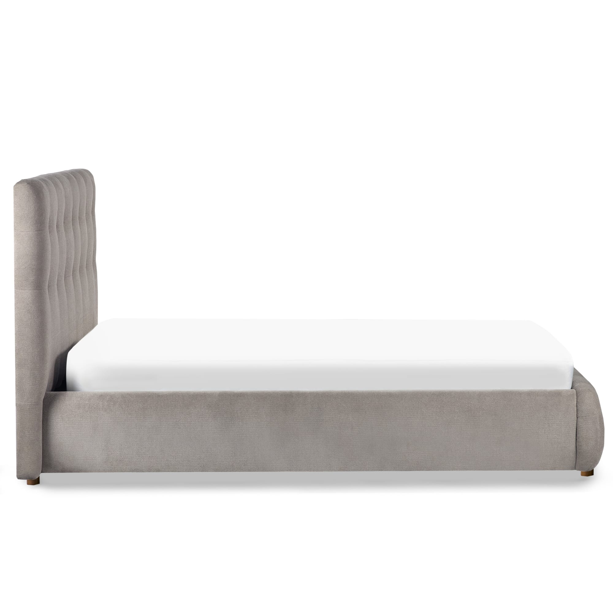 Odette King Bed 150Cm - Light Taupe