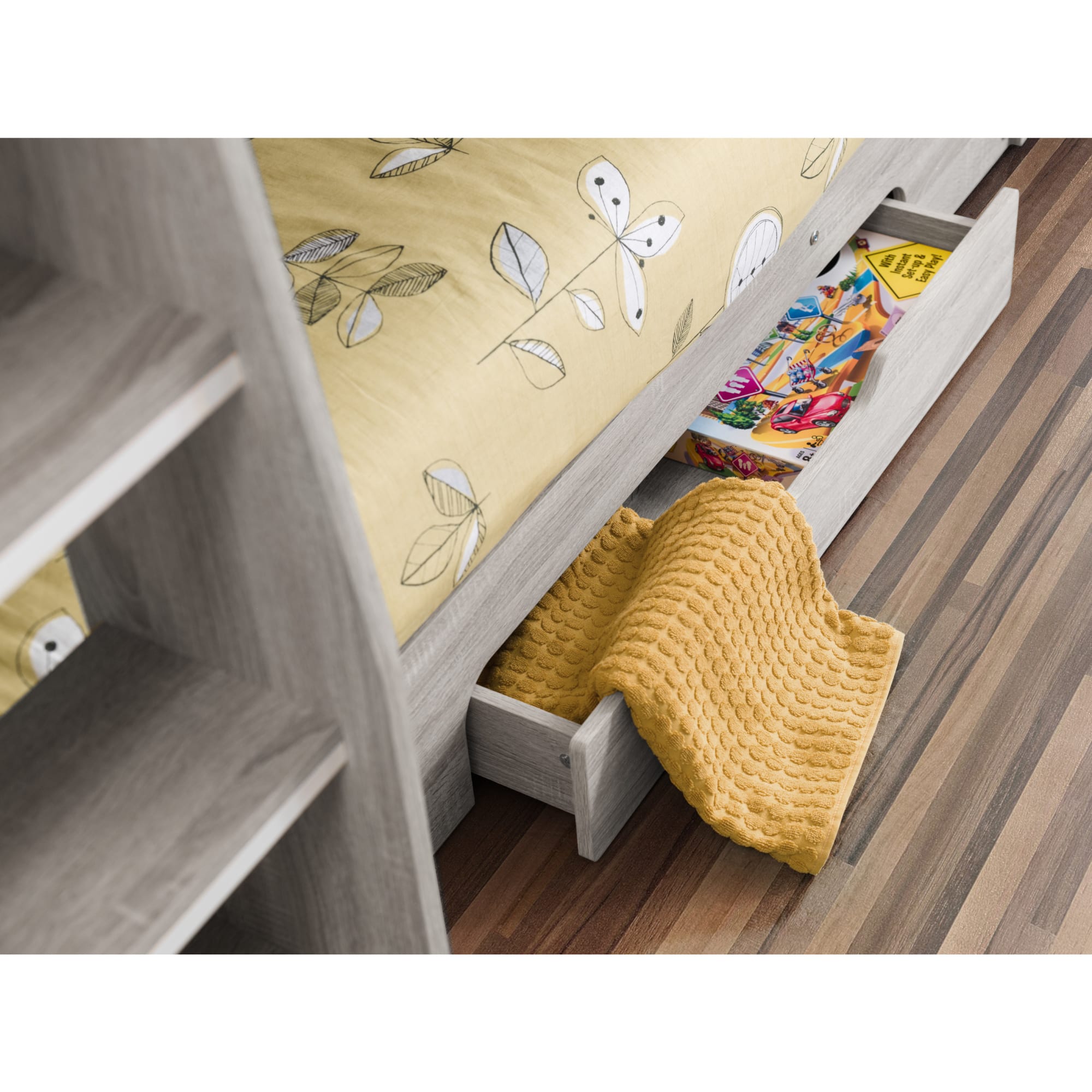 Orion Bunkbed  Grey Oak