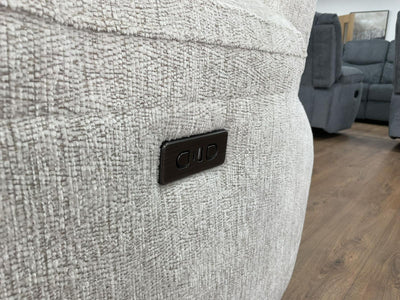 Owen Electric Recliner Sofa Beige 2 Seater