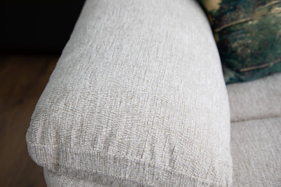 Owen Electric Recliner Sofa Beige Large Corner